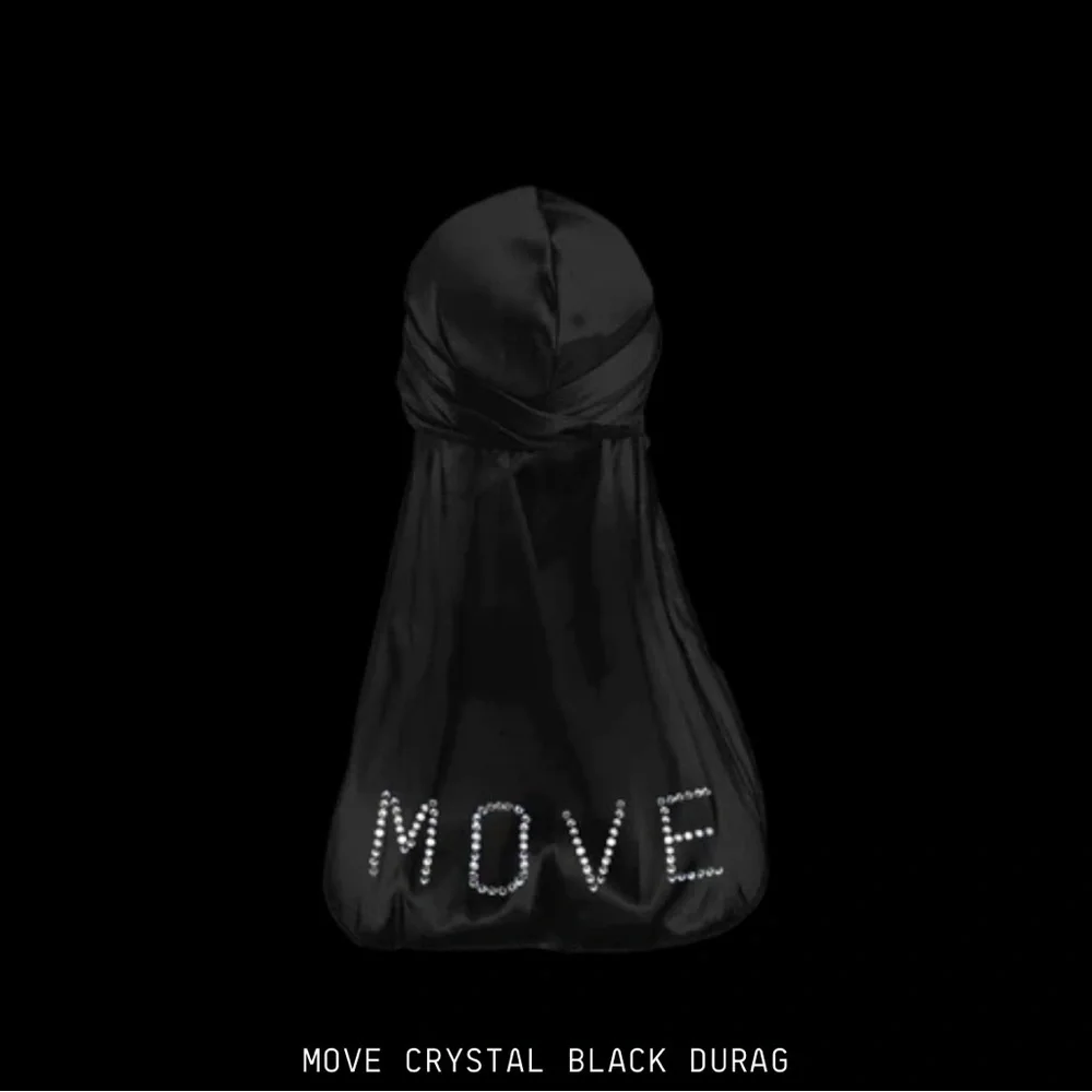 Beyonce Renaissance Move Crystal Black Durag - Picture 1 of 4